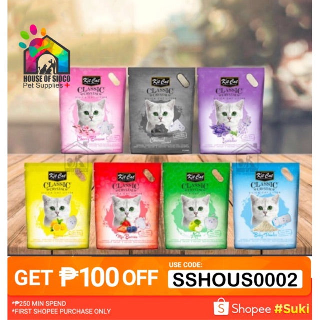 Kit Cat Classic Clump Cat Litter 10L