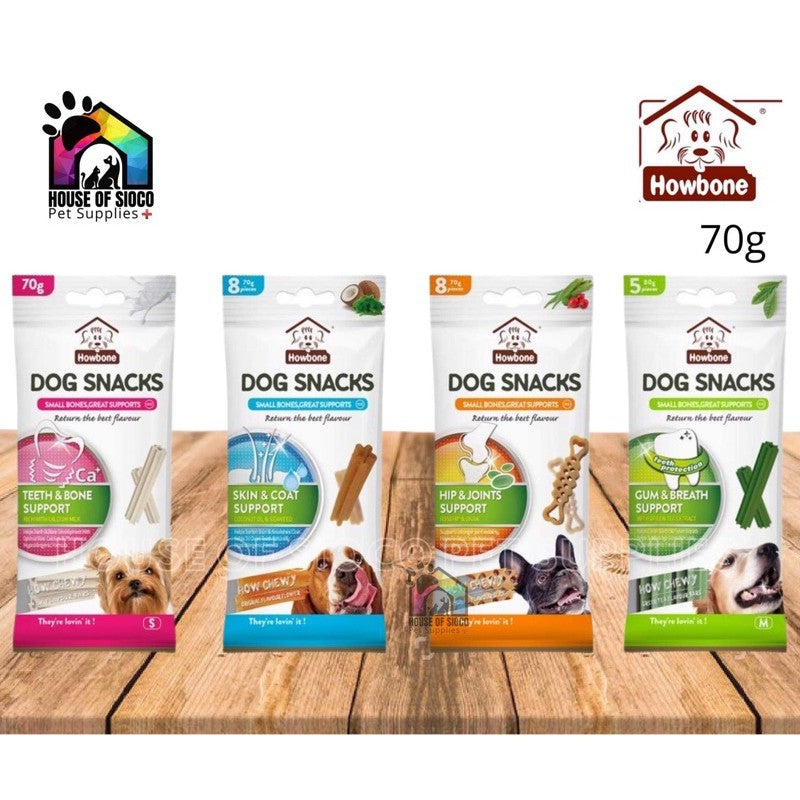 Howbone How Chewy Functional Dog Treats 70g