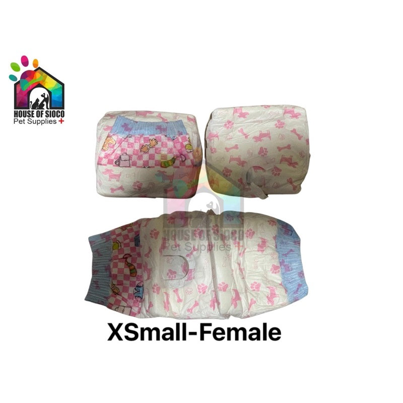 Dono Disposable Female Diaper and Male Wrap (Per Piece)