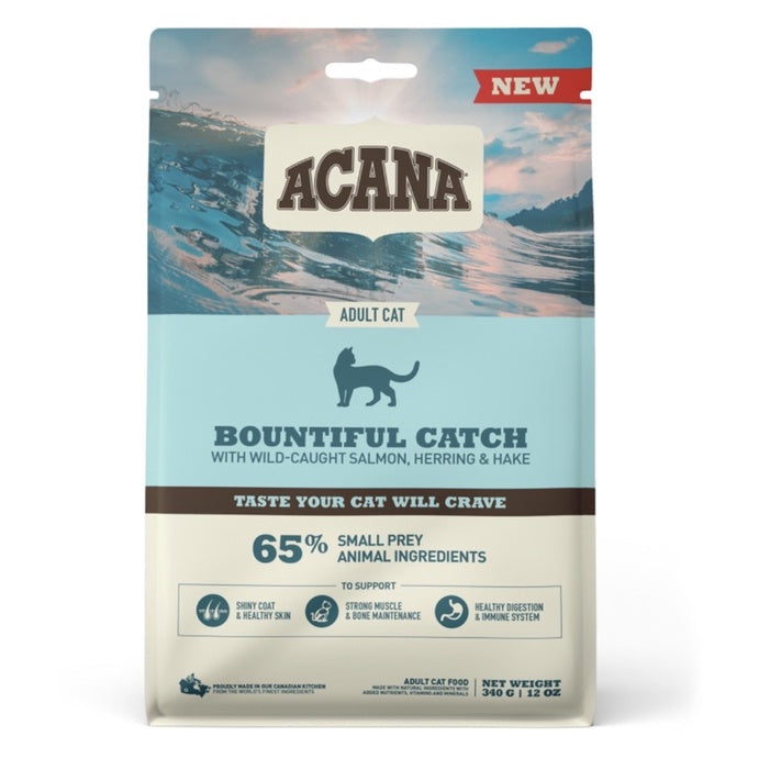 Acana Bountiful Catch Dry Adult Cat Food 340g
