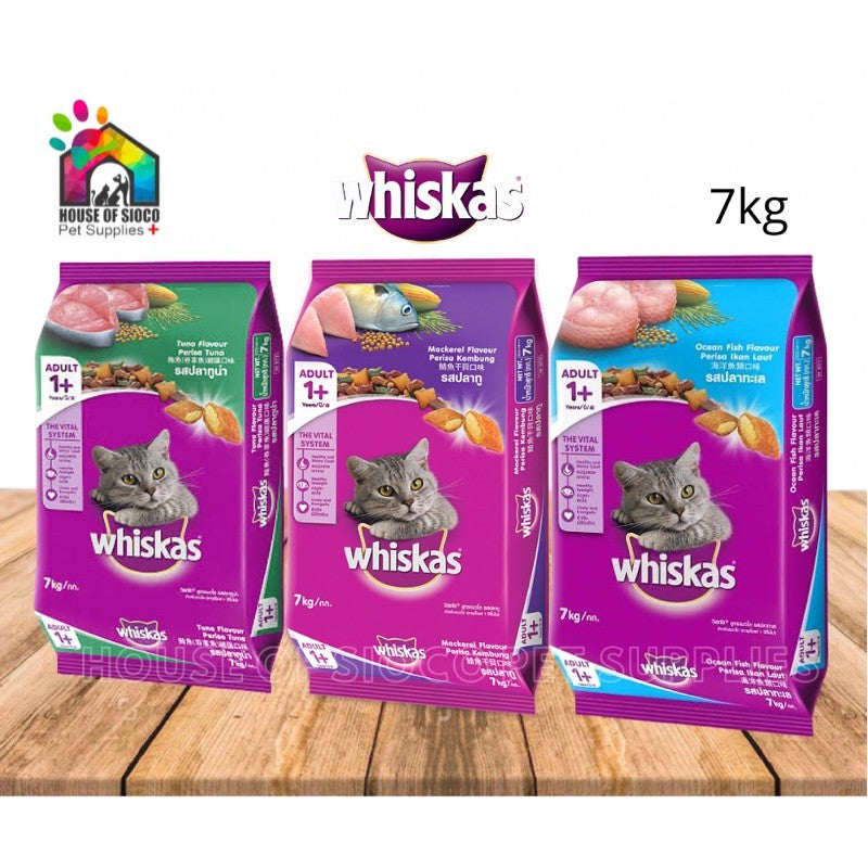 Whiskas Adult Cat Dry Food 7kg