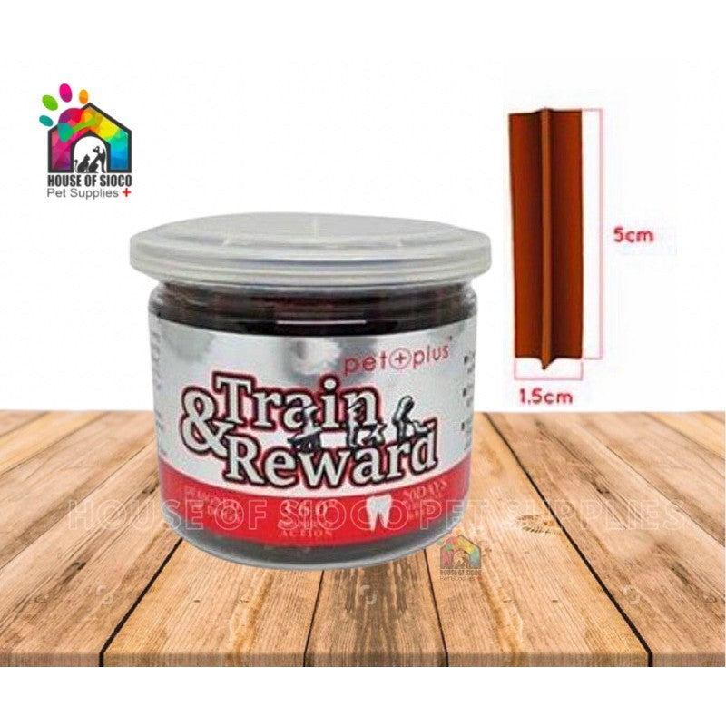 Train & Reward Dental Dog Treats (Jar)