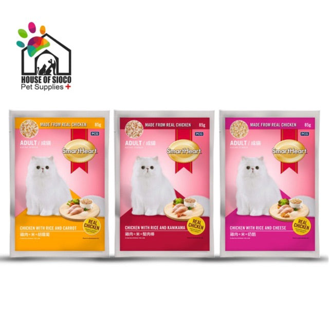SmartHeart Adult Cat Wet Food 85g