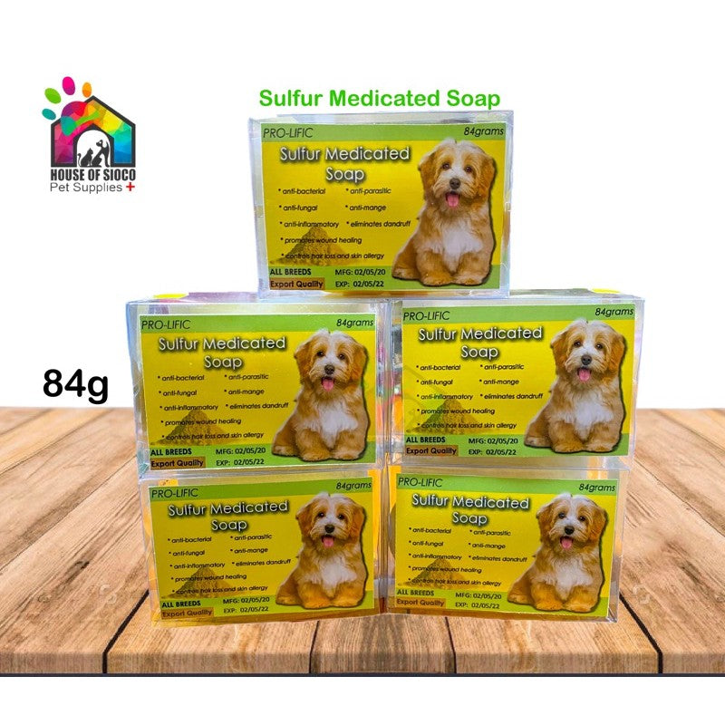 Prolific Tails Sulfur Medicated Soap For Pets 135g