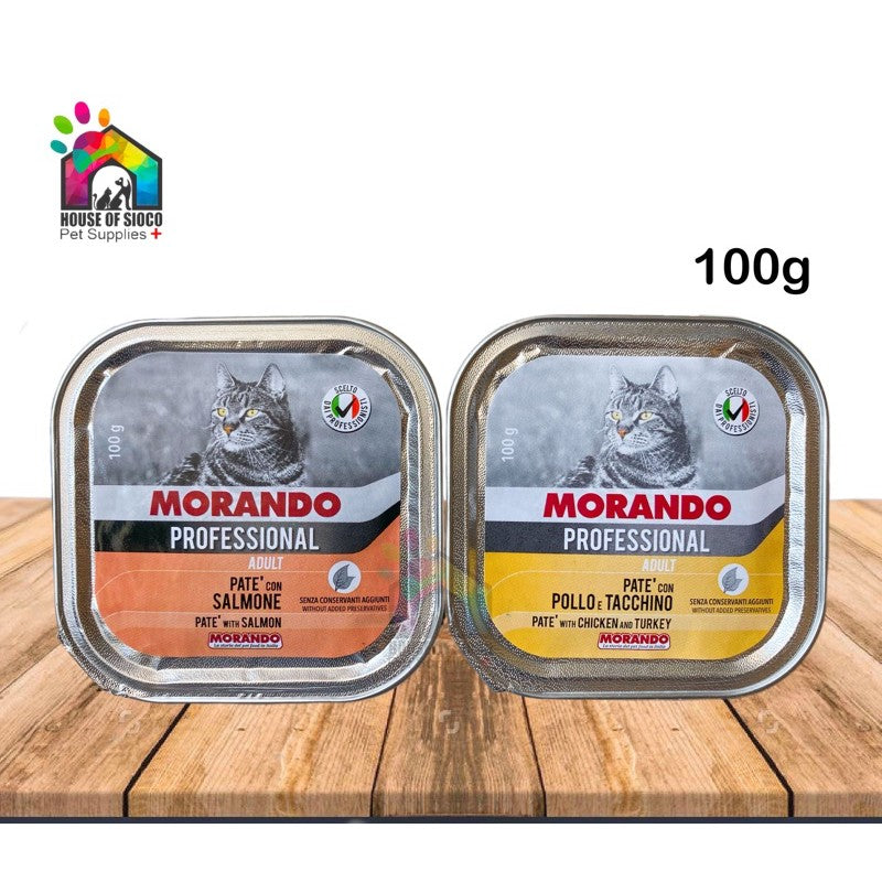 Morando Professional  Paté Wet Cat Food 100g