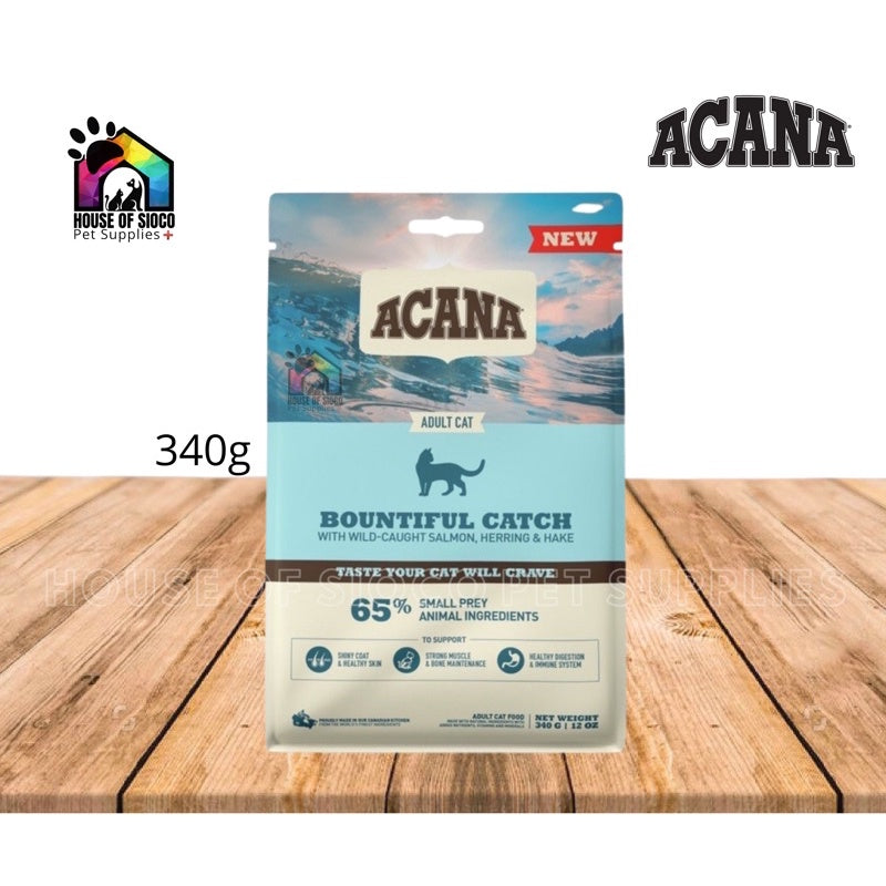 Acana Bountiful Catch Dry Adult Cat Food 340g
