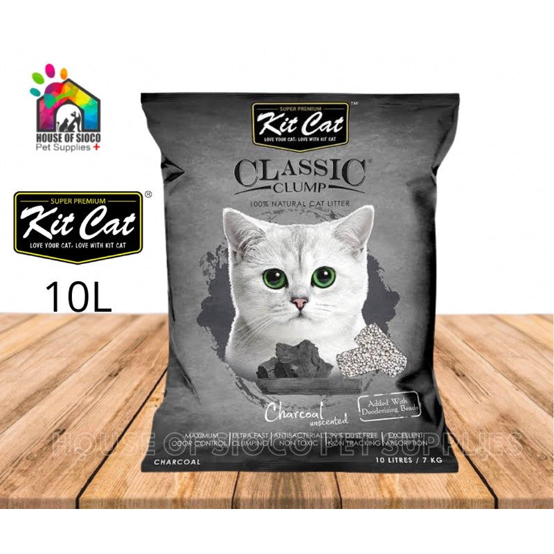 Kit Cat Charcoal Cat Litter 10L