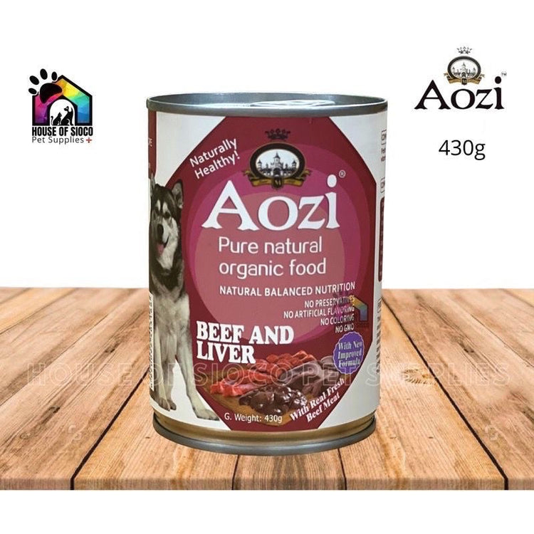 Aozi Wet Dog Food Can 430g
