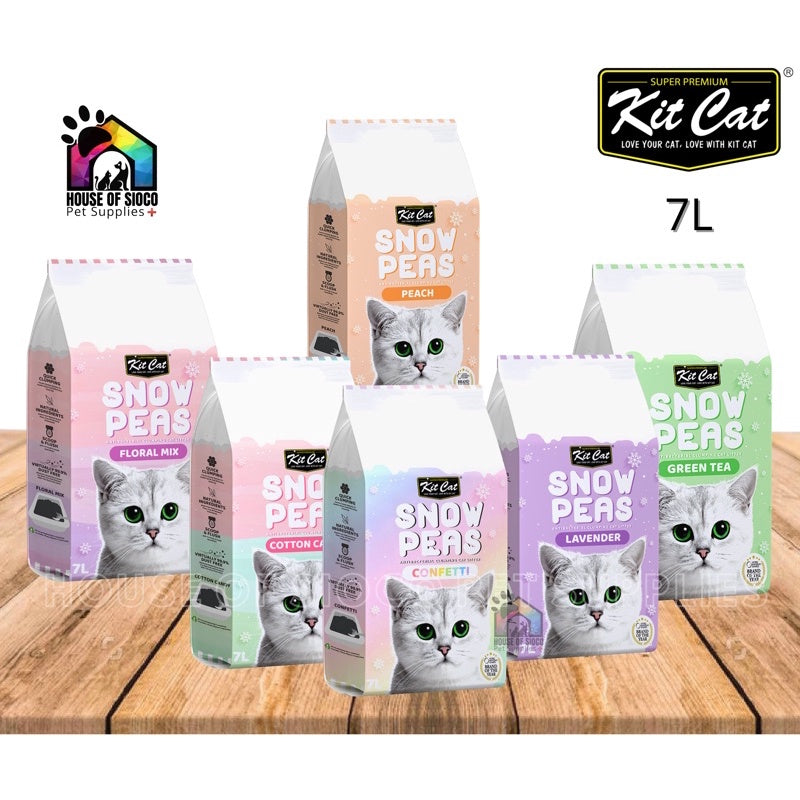 Kit Cat Snow Peas Tofu Cat Litter 7L