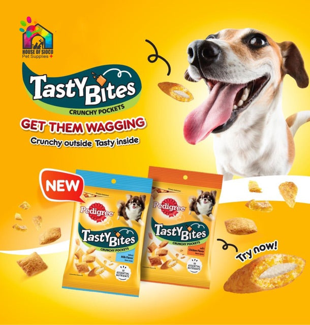 Pedigree Tasty Bites Dog Treats 60g
