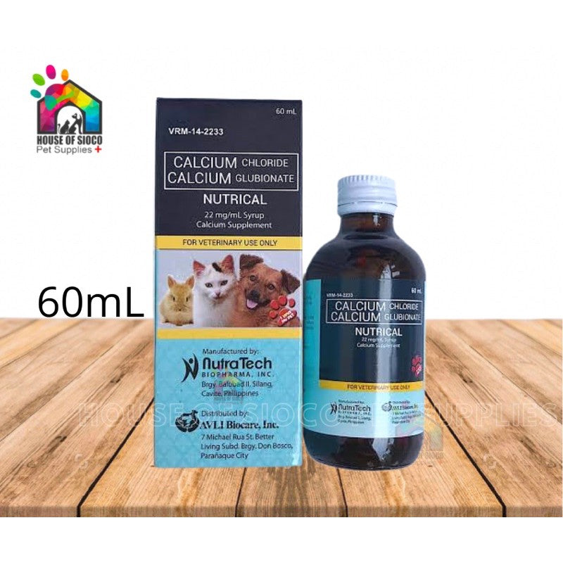 Nutrical Calcium Supplement For Pets 60-120ml