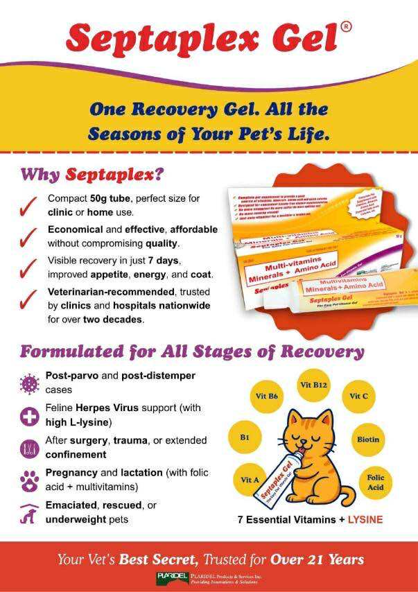Septaplex Pet Vitamin Gel 50g