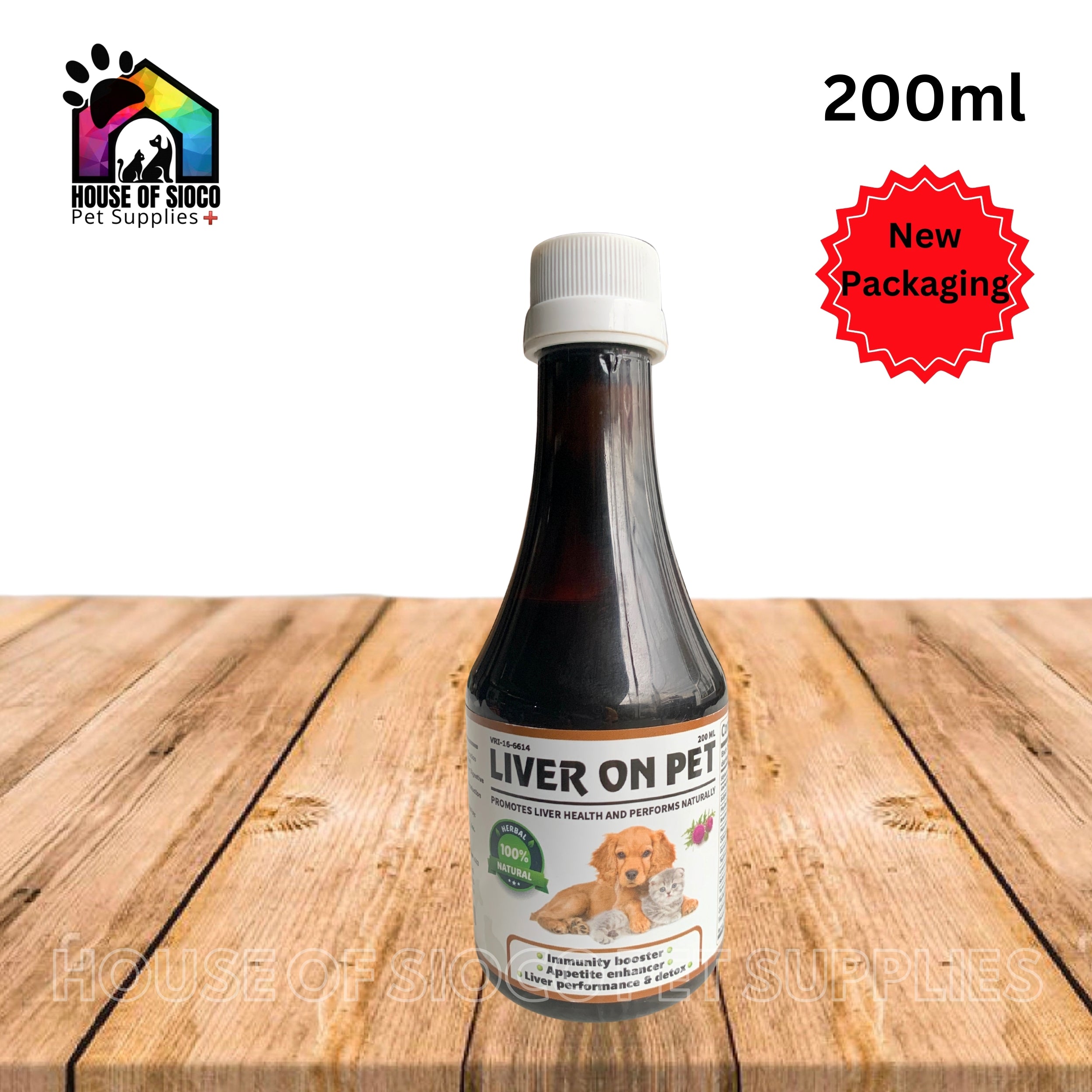 Liverolin Liver On Pet Performance Booster For Dogs and Cats 200ml