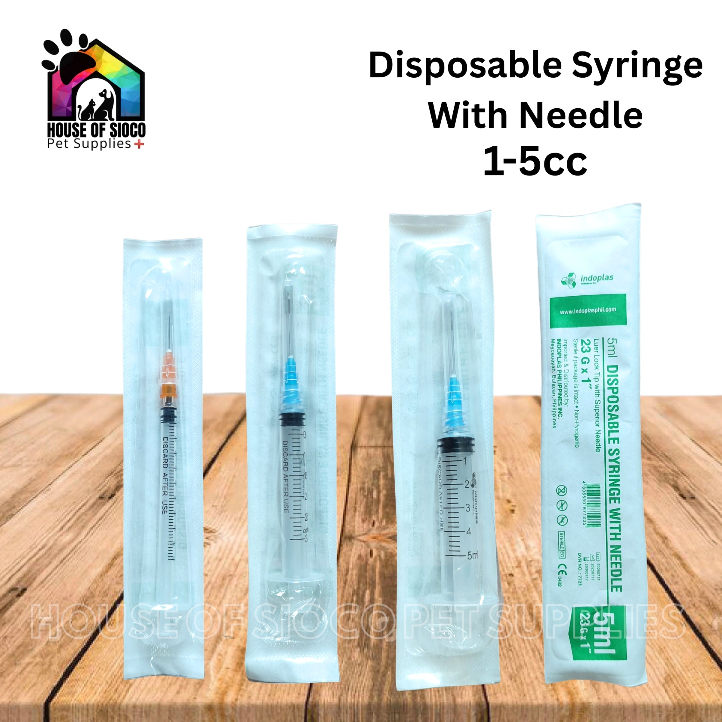 Disposable Syringe With Needle / Medicine Dropper For Pets