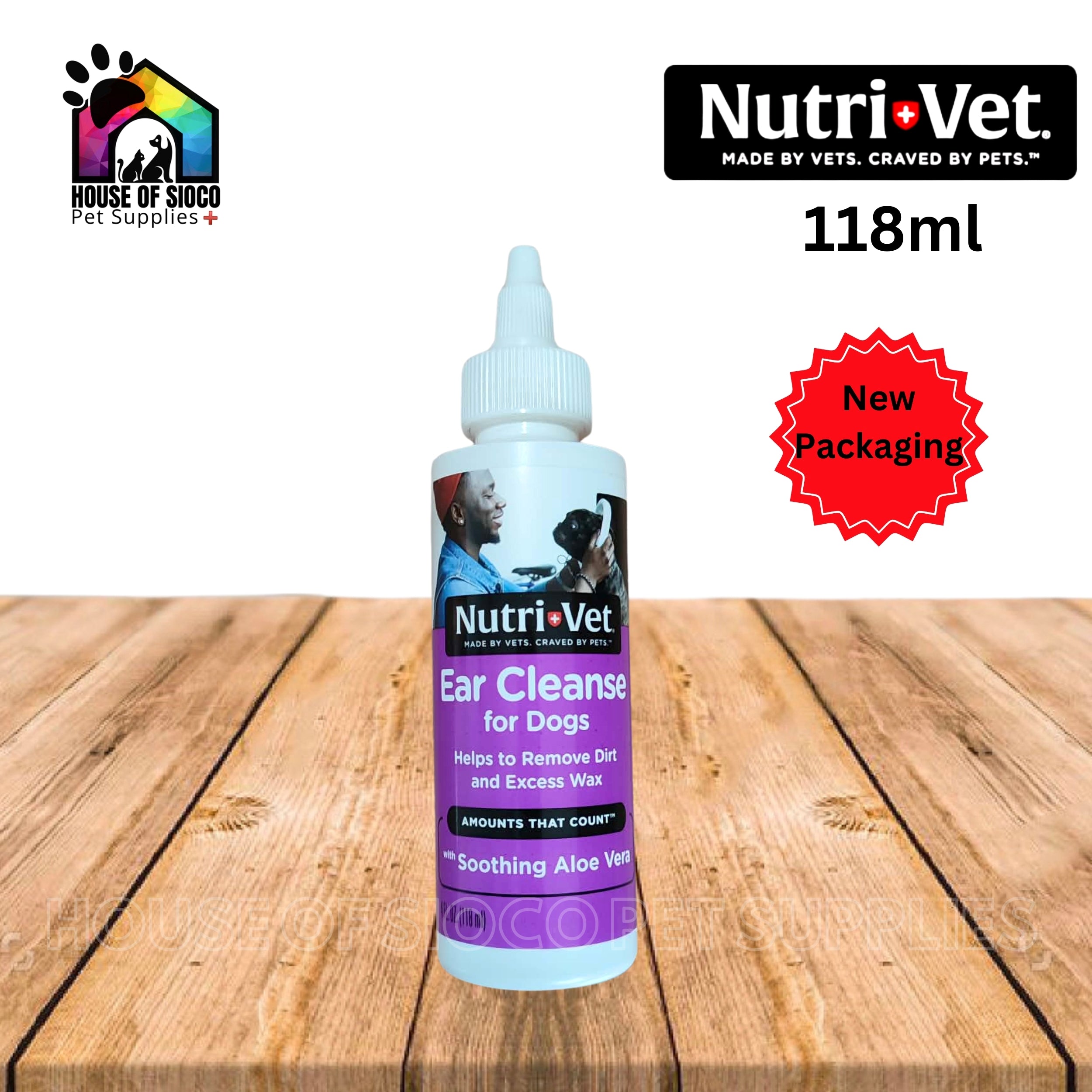 NutriVet Ear Cleanse For Dogs 118ml