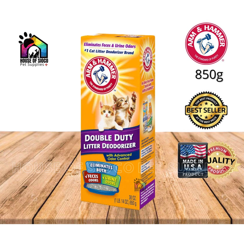Arm & Hammer Double Duty Litter Deodorizer 850g