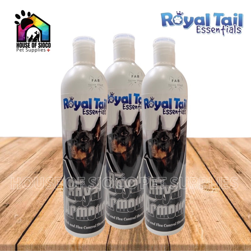 Royal Tail Essentials Royal Armour Tick and Flea Control Shampoo For Pets 500ml