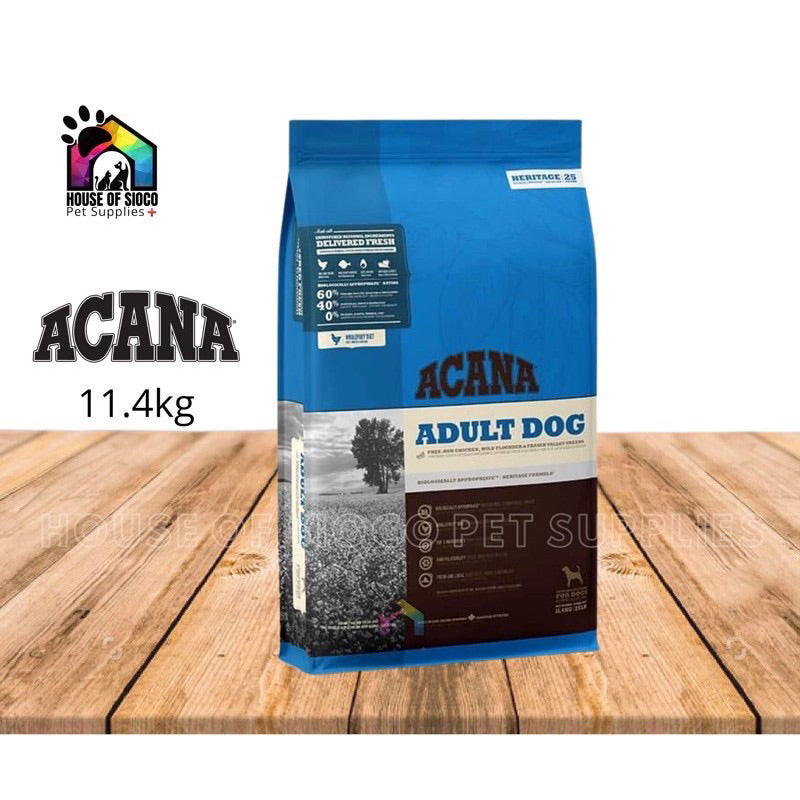 Acana Adult Dog Recipe Dry Dog Food 11.4kg