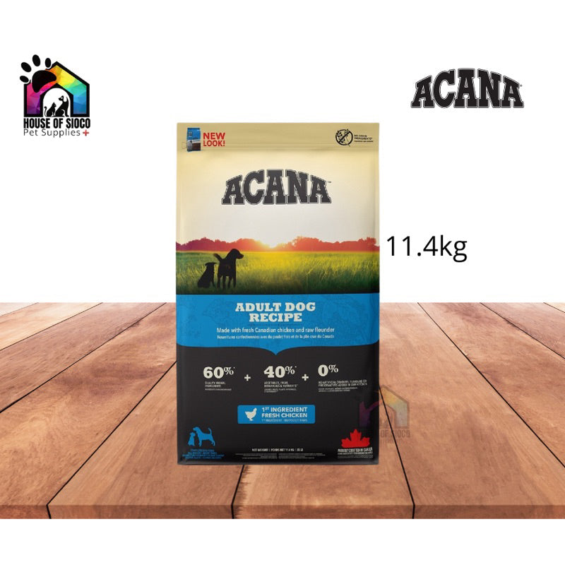 Acana Adult Dog Recipe Dry Dog Food 11.4kg