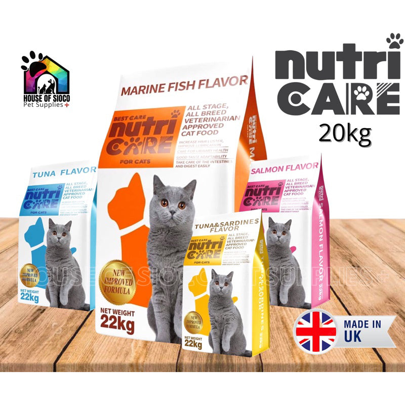 Nutricare Dry Cat Food 20-22kg