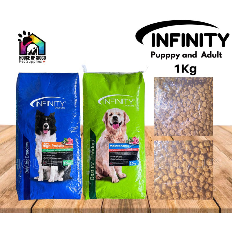 Infinity Dry Dog Food For Adult & Puppy 1kg