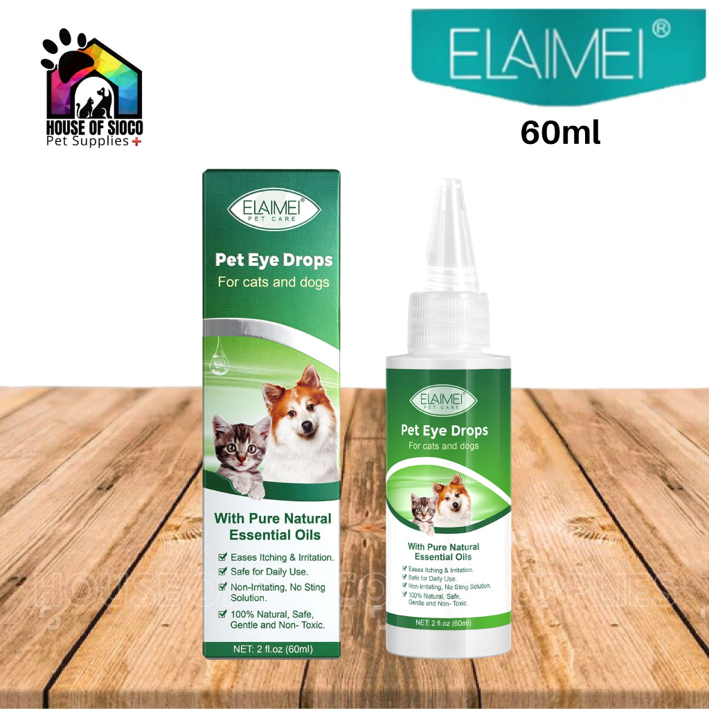 Elaimei Pet Eye Drops For Cats and Dogs 60ml