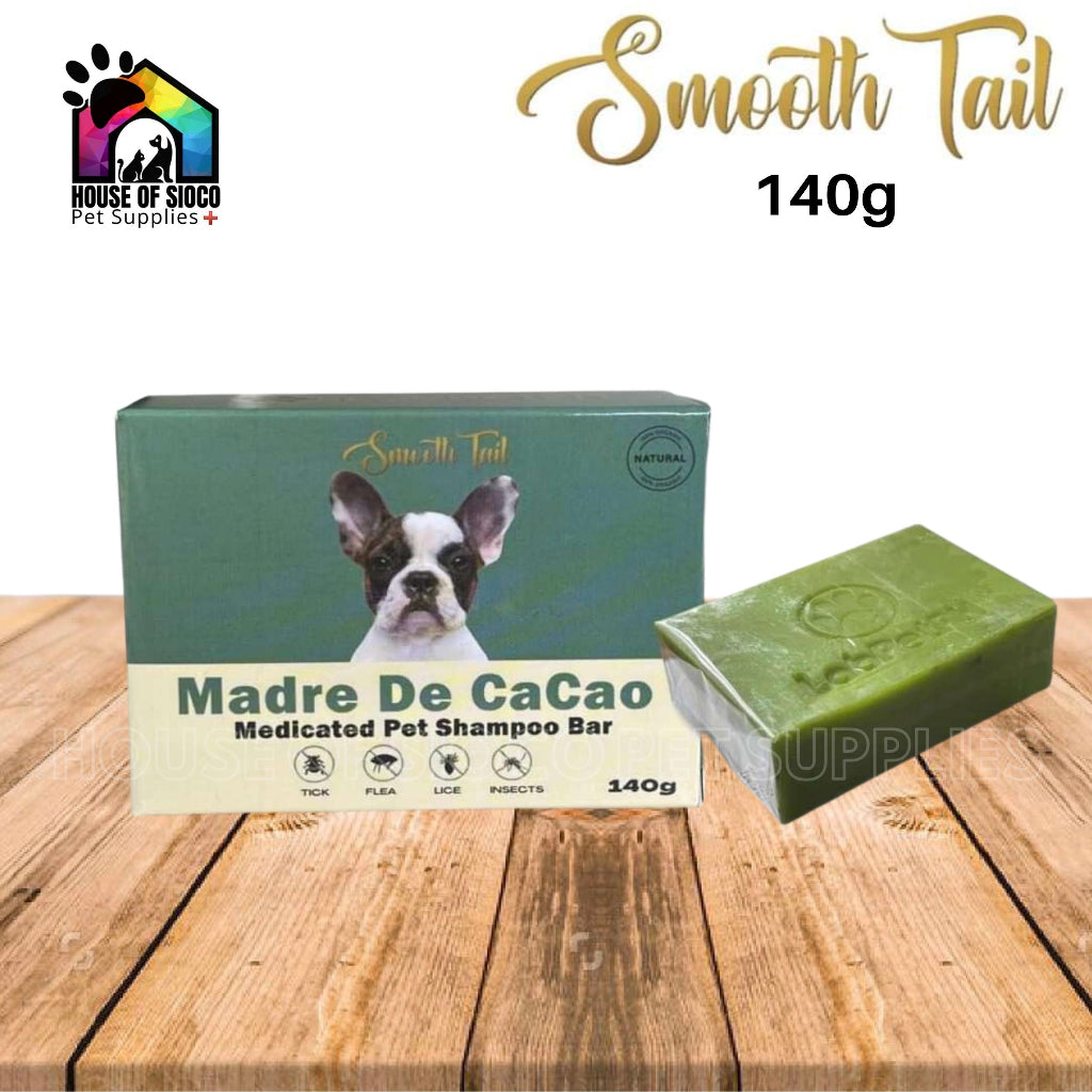 Smooth Tail Madre De Cacao Medicated Pet Shampoo Bar 140g