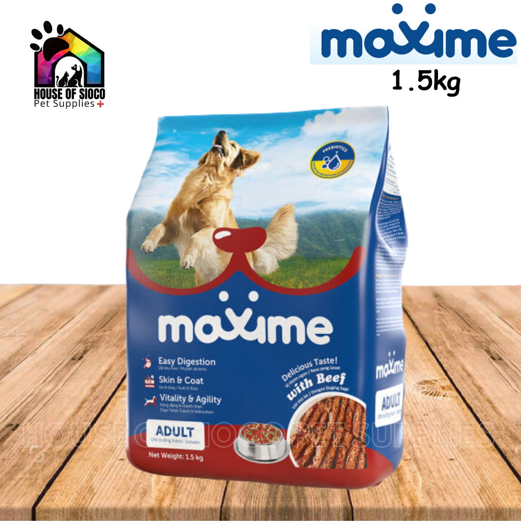 Maxime Dry Dog Food For Adult & Puppy 1.5kg