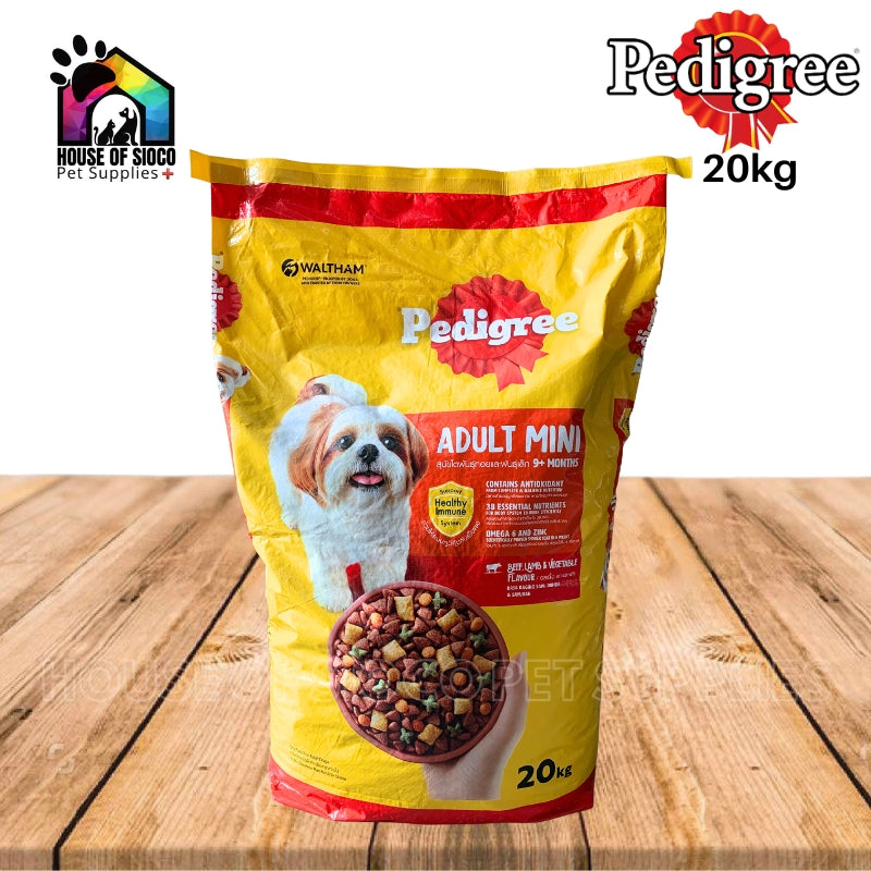 Pedigree Mini Adult Dog Dry Food 20kg