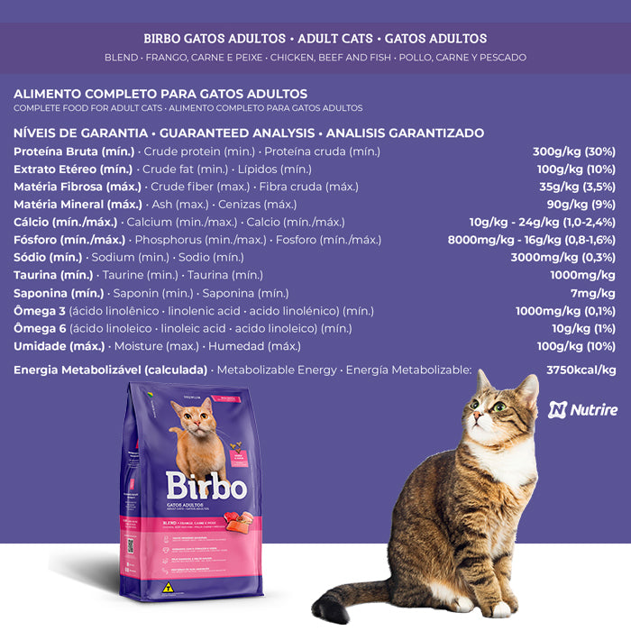 Birbo Cat Dry Food 15kg