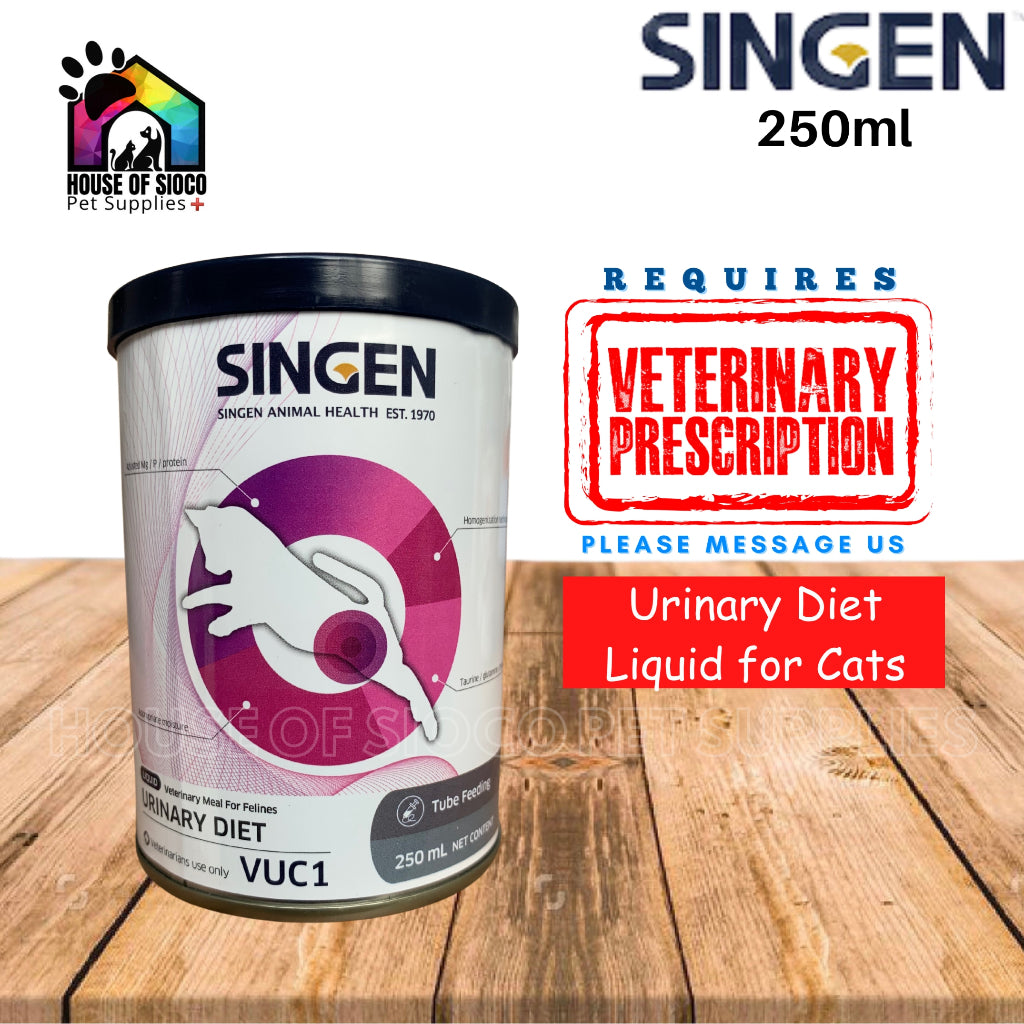 Singen Urinary Diet Liquid For Cats 250ml (PRESCRIPTION REQUIRED)