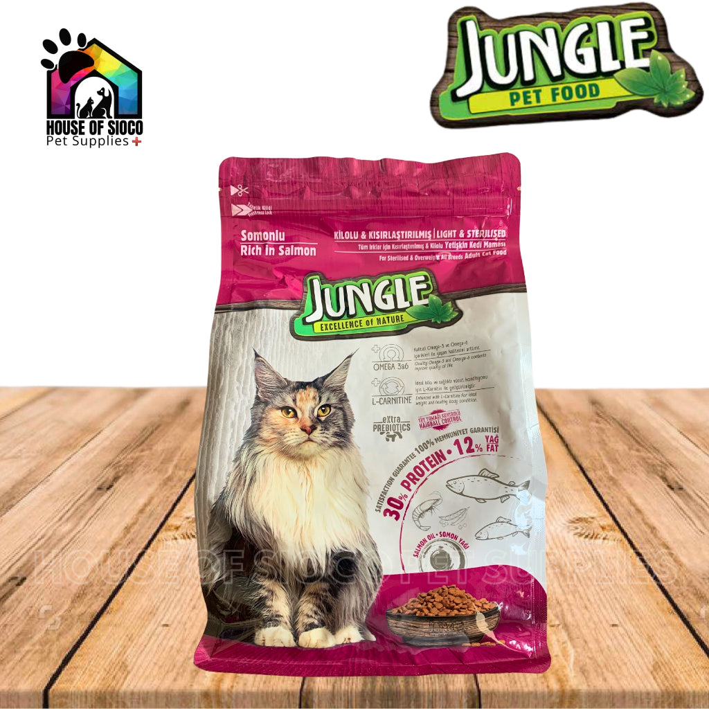 Jungle Cat Adult & Kitten Dry Food 1.5kg