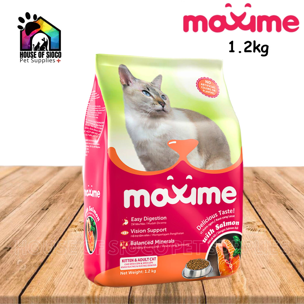 Maxime Dry Cat Food For Adult & Kitten 1.2kg
