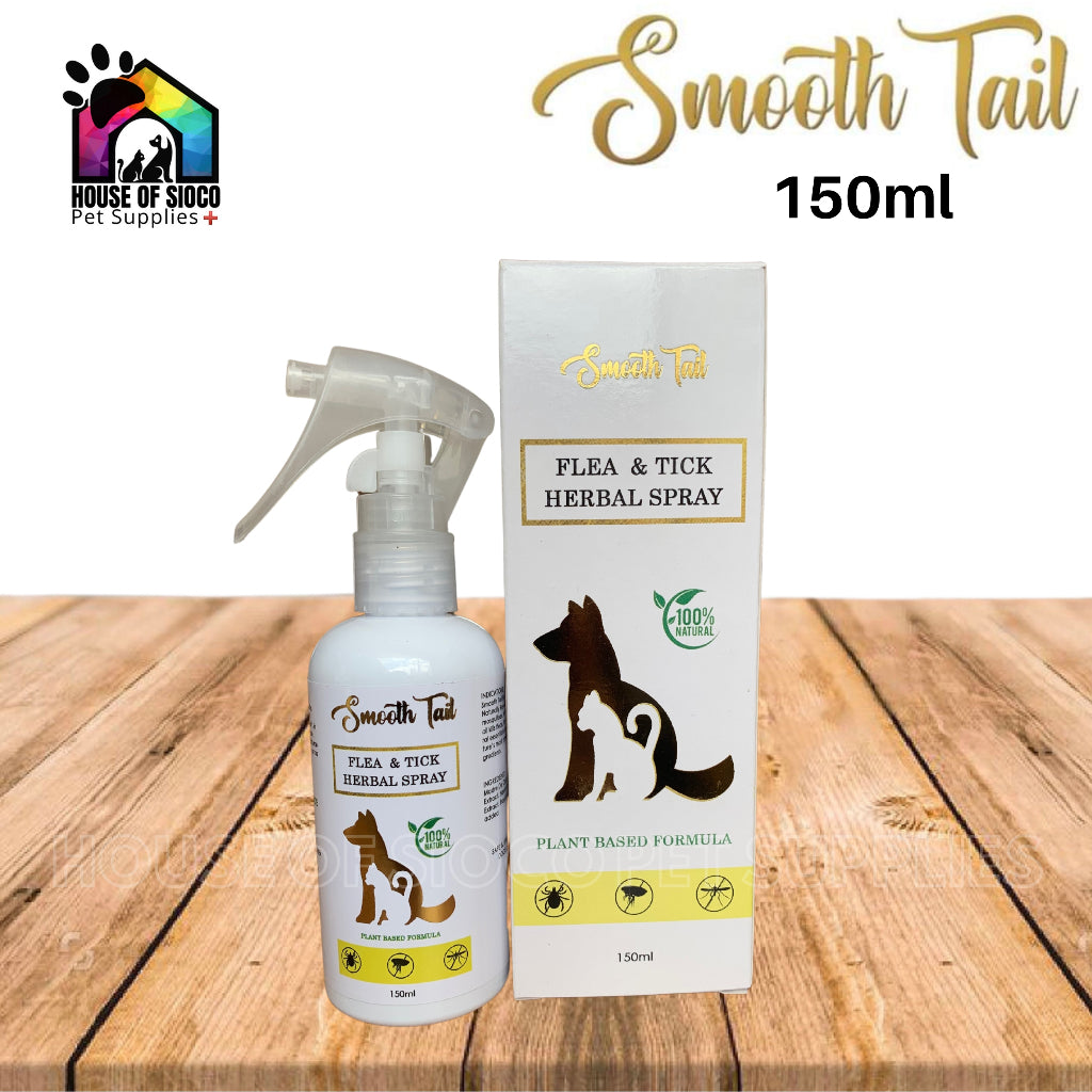 Smooth Tail Flea & Tick Herbal Spray For Pets 150ml