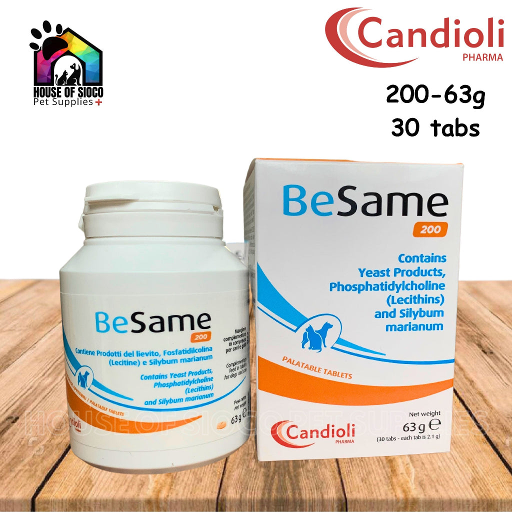 Candioli BeSame 200 Palatable Tablet For Pets 30Tabs/Box (PRESCRIPTION REQUIRED)