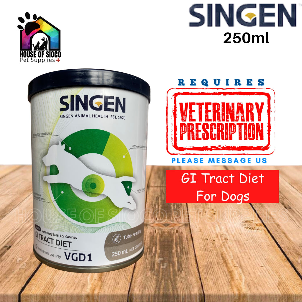 Singen GI Tract Diet For Dogs 250ml (PRESCRIPTION REQUIRED)