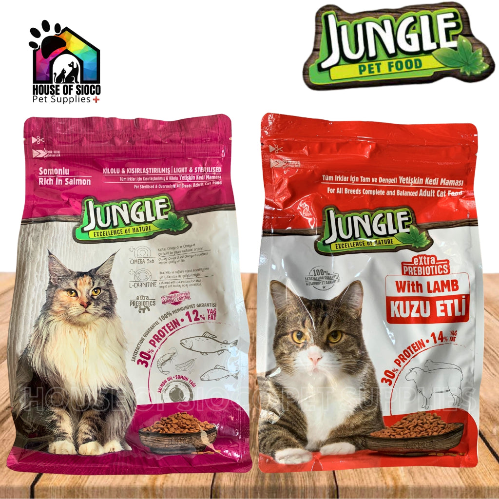Jungle Cat Adult & Kitten Dry Food 1.5kg