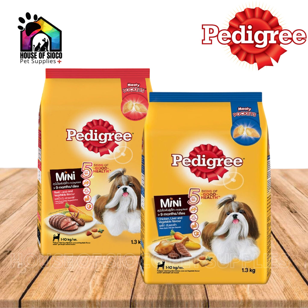Pedigree Mini Adult Dog Dry Food 1.3kg