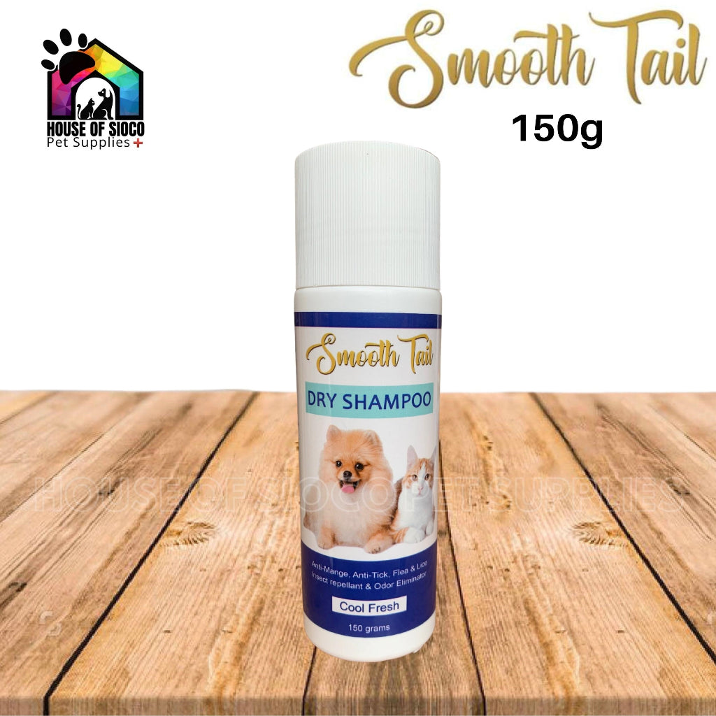 Smooth Tail Dry Shampoo For Pets 150g