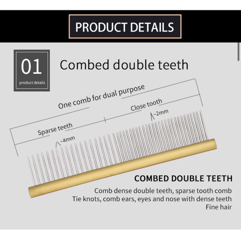 Pet Steel Comb (High Quality)