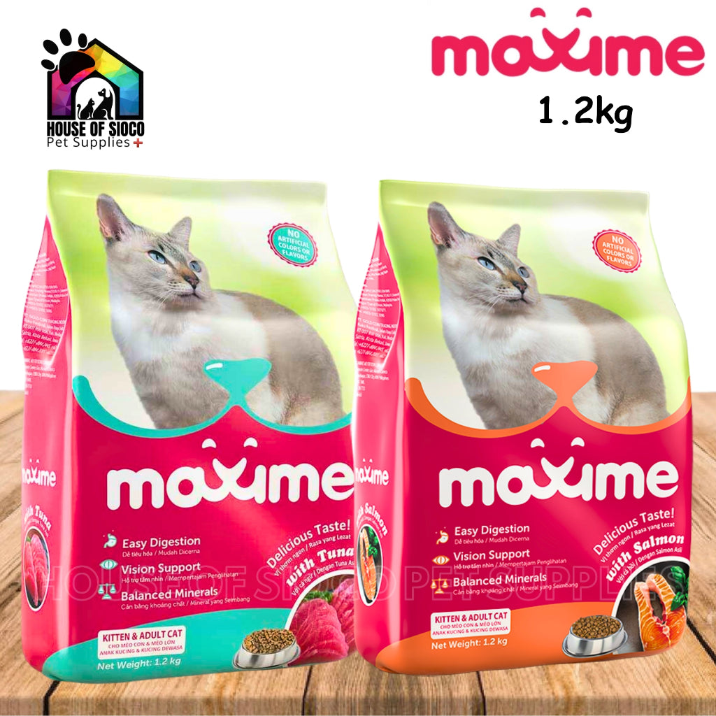 Maxime Dry Cat Food For Adult & Kitten 1.2kg