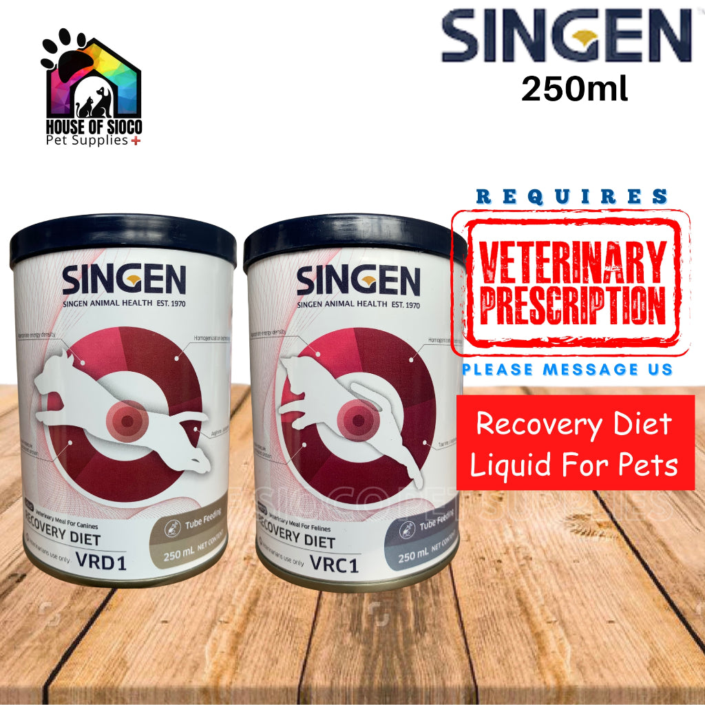 Singen Recovery Diet Liquid For Cats & Dogs 250ml (PRESCRIPTION REQUIRED)