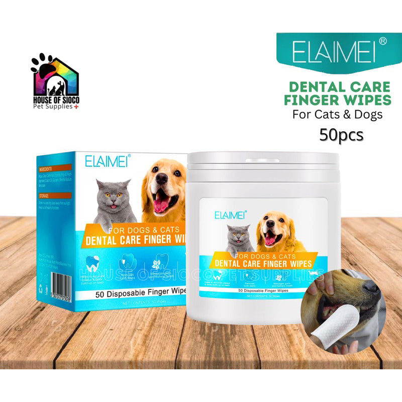Elaimei Dental Care Finger Wipes