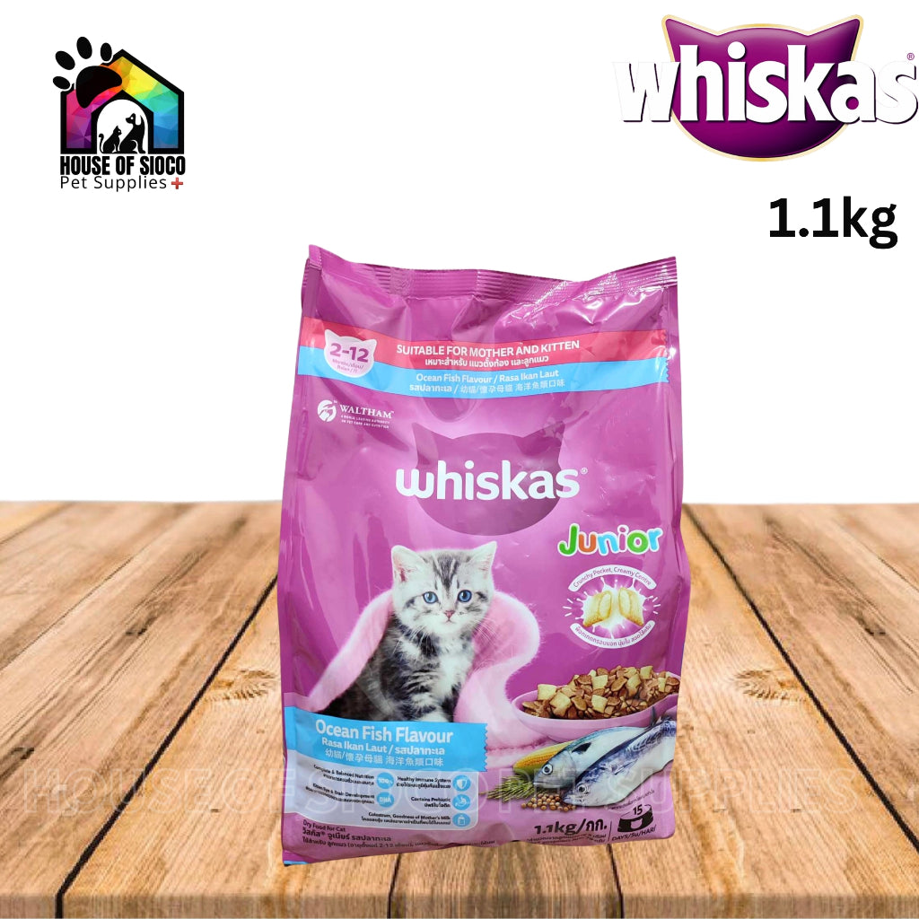 Whiskas Jr. Kitten Dry Food 1.1kg