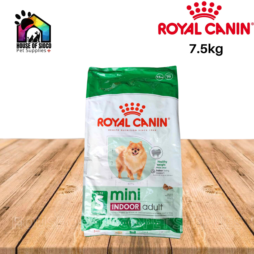 Royal Canin Mini Indoor Adult (7.5kg) Dry Dog Food - Size Health Nutrition