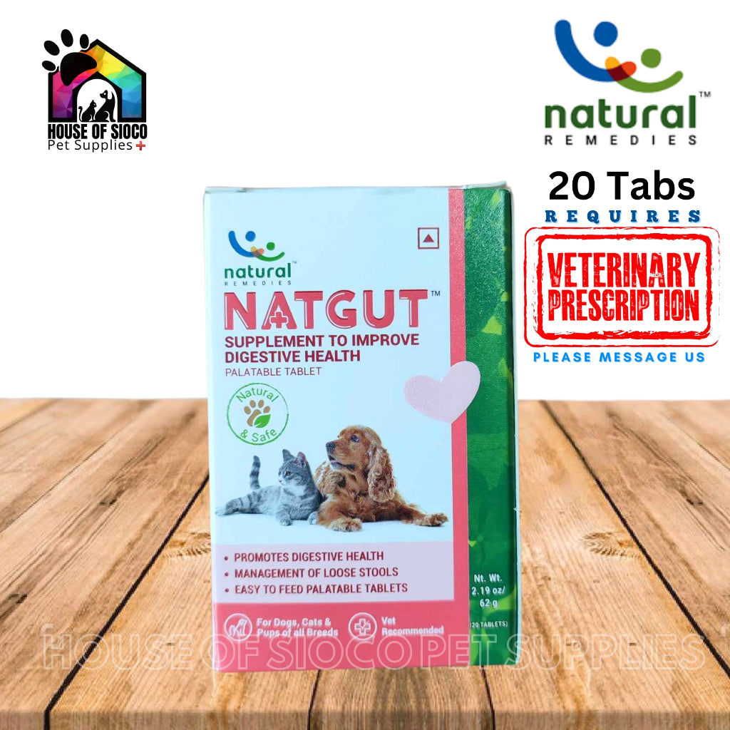 Natural Remedies Natgut Supplement Tablet (20 Tabs/Box) (PRESCRIPTION REQUIRED)