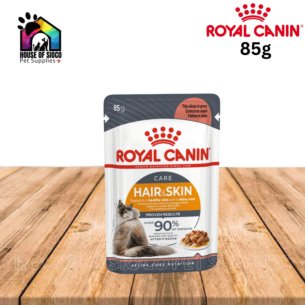 Royal Canin Hair & Skin Care (85g) Adult Dry Cat Food - Feline Care Nutrition