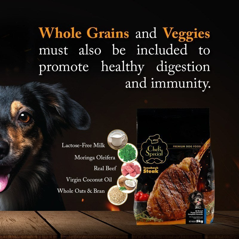 Chef's Special Premium Tomahawk Steak Dry Dog Food 5kg