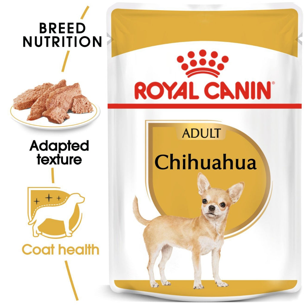 Royal Canin Chihuahua Adult (85g) Wet Dog Food - Breed Health Nutrition