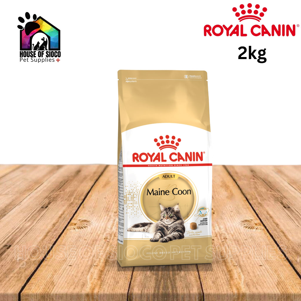 Royal Canin Maine Coon Adult & Kitten (2kg) Dry Cat Food - Feline Breed Nutrition